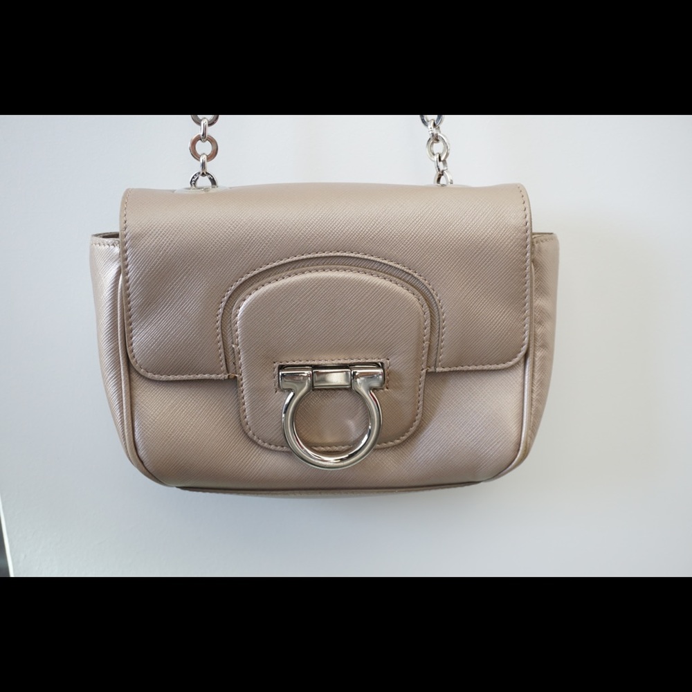 Salvatore Ferragamo Chain Shoulder Bag